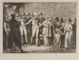 Pie VII. Enlevé par les Français dans la nuit du 6 juillet 1809