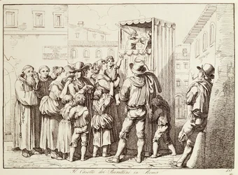 Théâtre de marionnettes à Rome