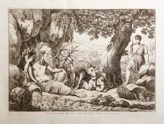 Romulus et Rémus allaités par la louve