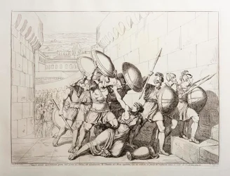 Tarpeia ouvre les portes de la ville