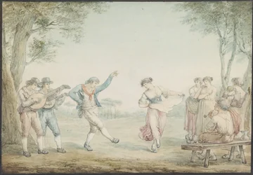 La danse du saltarello