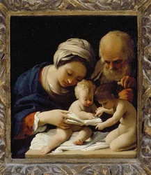 La Sainte Famille avec le jeune Saint Jean-Baptiste