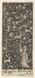 Panneau vertical avec un homme et une femme, ca. 1631