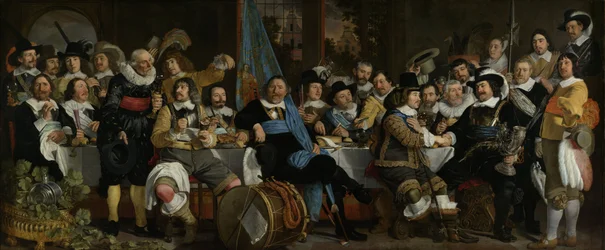 Banquet de la Guilde des arbalétriers en célébration du Traité de Münster, 1648