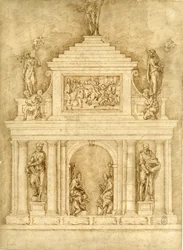 Projet pour les sépultures de Léon X et Clément VII