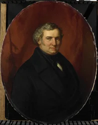 Portrait posthume de Hendrik André Cornelis Tierens, fonctionnaire de la ville de Heusden