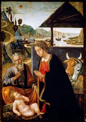 La Nativité du Christ, fin du 15ème ou début du 16ème siècle