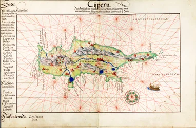 Carte en vélin de Chypre