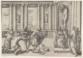 Hommes en audience
