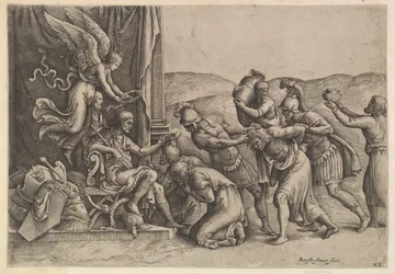 Scipion accordant la clémence aux prisonniers, 1530-61