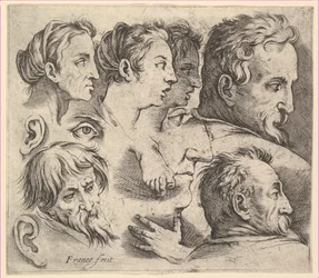 Études de têtes