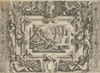 Judith et servante avec la tête d