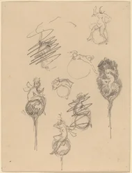Études pour des Dessins de Bijoux [recto]