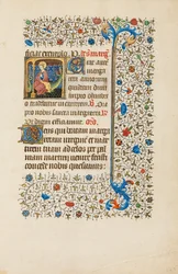 Sainte Marguerite et un dragon