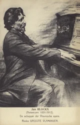 Jan Blockx, compositeur, pianiste et professeur belge (1851-1912)
