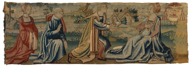 Tapisserie, Proposition de mariage par procuration