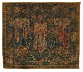 Tapisserie, Sibylle Libye et Europe (une de la série de six Sibylles, comprenant 46.134 à 46.139) appelée les 