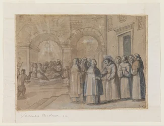 Rencontre de Saint François et Sainte Claire
