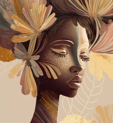 Une beauté florale apaisante