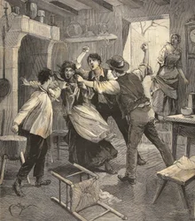 Une mère tuée par ses enfants, extrait de «Le Petit Parisien», 9 août 1891