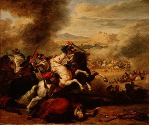 Cavaliers en combat