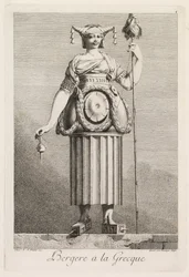 Mascarade à la Grecque: Bergère à la Grecque (Planche 4)