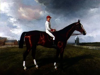 "St. Gatien" avec Charles Wood à Newmarket