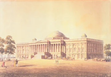 Capitole des États-Unis, gravé par Thomas Sutherland, 1825