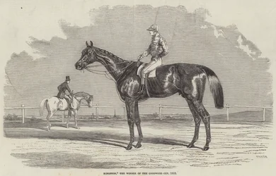 Kingston, le vainqueur de la Goodwood Cup, 1852