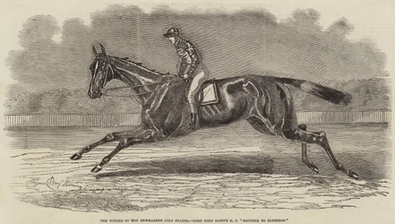 Le gagnant des Newmarket July Stakes, le BC Brother to Elthiron de Lord John Scott