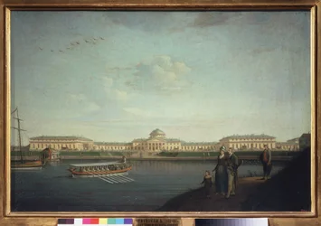 Le palais des Taurides vu depuis la Neva