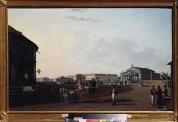 Le theatre imperial Bolchoi Kamenny de Saint Petersbourg