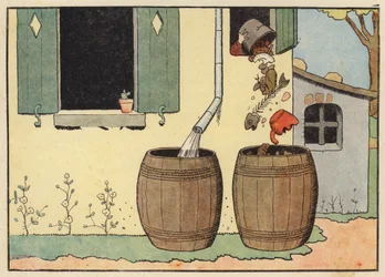 Illustration pour Chantecler de Benjamin Rabier