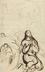 Étude pour, Agonie dans le Jardin