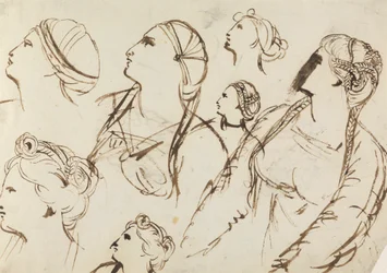 Étude des coiffures féminines