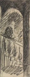Le meurtre de Duncan - Lady Macbeth, approchant Macbeth et le corps