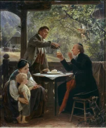 La visite du pasteur