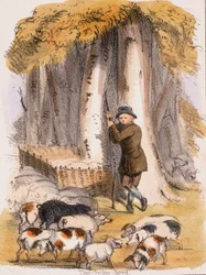 Le Porcher, vers 1845