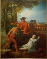 Le général Johnson sauve un officier