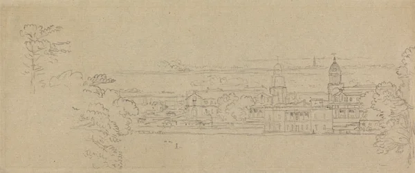 Greenwich depuis le parc