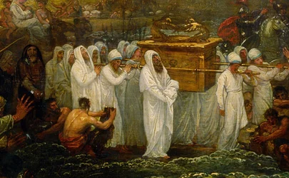 Josué traversant le Jourdain avec l