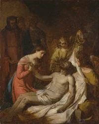 Étude de la lamentation sur le Christ mort