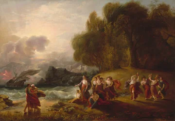 Télémaque et Calypso, vers 1809