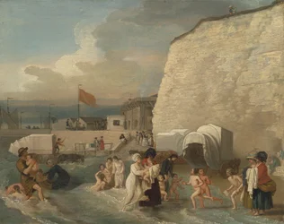 Le lieu de baignade à Ramsgate