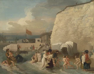 Le lieu de baignade à Ramsgate