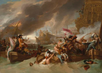 La bataille de La Hogue