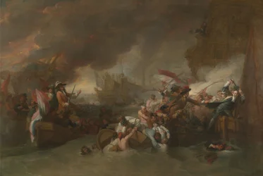 La bataille de La Hogue