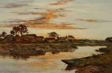 Soirée sur la Severn