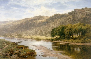 Sur le Llugwy en dessous de Capel Curig, 1903