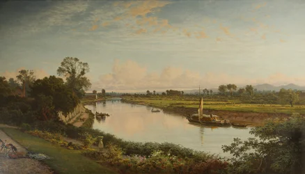 Courant lisse de la Severn